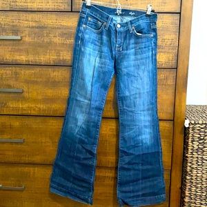 7 for all man kind jeans. Size 25